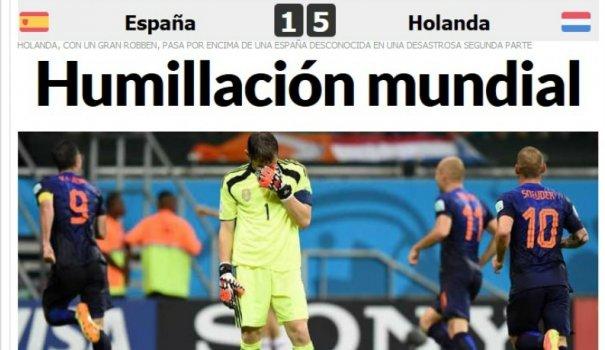 Δεν μπορούν να το χωνέψουν οι Ισπανοί...