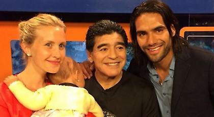 Ο Φαλκάο για την Ελλάδα σε εκπομπή με τον Μαραντόνα (video)