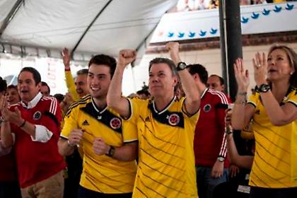 Πανηγυρίζει ο πρόεδρος της Κολομβίας