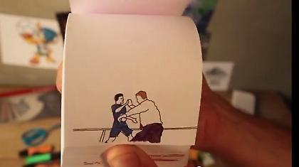 Λίγοι μαρκαδόροι, μερικά χαρτάκια και… να η γκολάρα (video)