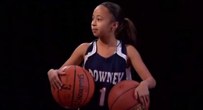 Το 9χρονο κορίτσι θαύμα του μπάσκετ (video)