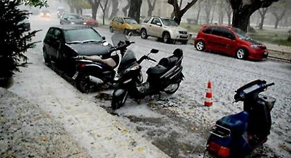 Έρχεται μπόρα και χαλάζι!