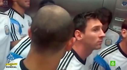 Στο ασανσέρ με την… Αργεντινή (video)