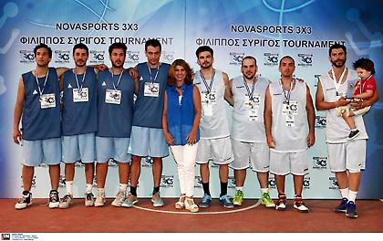 Ολοκληρώθηκε με τεράστια επιτυχία το πρώτο «Novasports 3X3 Φίλιππος Συρίγος Tournament»