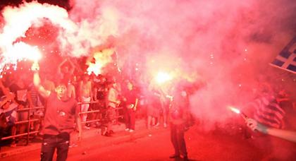 Χαμός στην Ομόνοια! (pics + video)