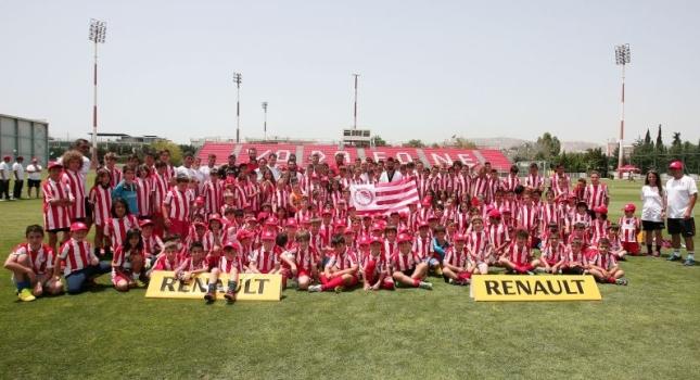 Ολοκληρώθηκαν τα summer camps του Ολυμπιακού