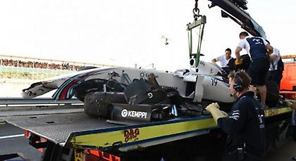 Ταχύτερος ο Ρόσμπεργκ, ατύχημα ο Μάσα (video)