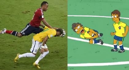 Οι Simpsons είχαν προβλέψει τον τραυματισμό του Νεϊμάρ (video)