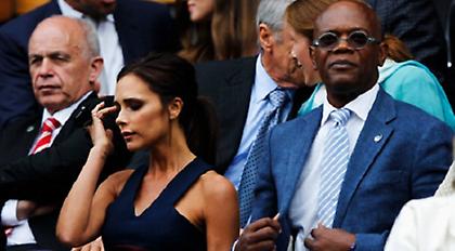 Όταν η Βικτόρια Μπέκαμ έκατσε δίπλα στον Σάμιουελ Τζάκσον η κατάσταση έγινε άβολη