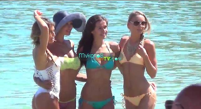Είχε καλή παρέα ο Ρονάλντο στη Μύκονο (video)