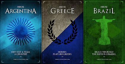 Όλες οι ομάδες του Μουντιάλ με δικό τους σήμα του Game of Thrones