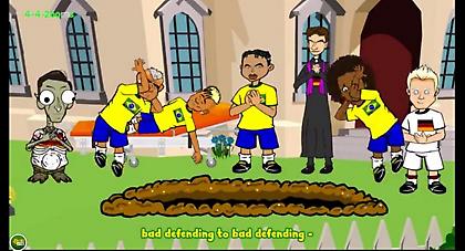 «Κηδεία» για Βραζιλία (video)