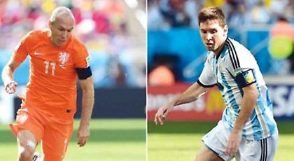 Οι ενδεκάδες του Ολλανδία-Αργεντινή