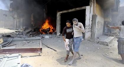 Ανθρωπιστική καταστροφή στη Γάζα