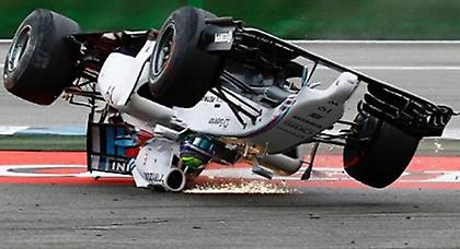 Δείτε το ατύχημα του Μάσα (video)