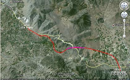 Νέο οδικό τμήμα από Τύρναβο έως Ελασσόνα