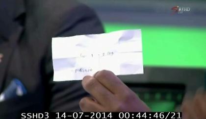 Ο άνθρωπος που προέβλεψε τι θα γίνει στον τελικό. Ακριβώς! (video)