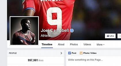 «Χτυπάει» εκατομμύριο ο Τζόελ Κάμπελ