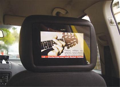 Διαφημίσεις με ηλεκτρονική συσκευή στα ταξί