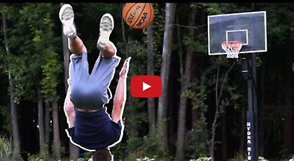 Τρίποντο με… ανάποδο ψαλίδι (video)