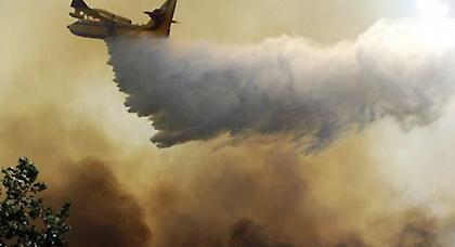 Δασική πυρκαγιά στην Κορινθία