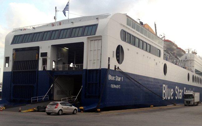 Τηλεφώνημα για βόμβα στο Blue Star Delos