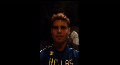 Το… selfie-μήνυμα του Μπόγρη (video)