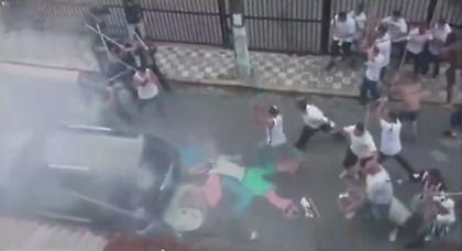 Άγριο ξύλο στη Βραζιλία! (video)