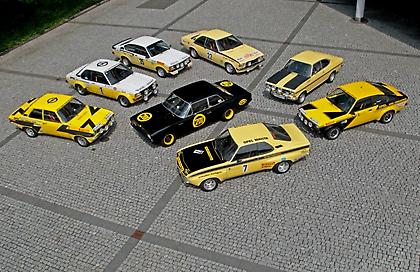 Oldtimer Grand Prix με μοντέλα Opel