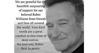 Διάσημοι αποχαιρετούν τον Ρόμπιν Ουίλιαμς