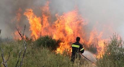 Υψηλός ο κίνδυνος πυρκαγιάς για αύριο Κυριακή (pic)