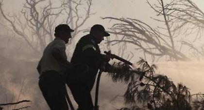 Σε εξέλιξη δύο φωτιές στη Μέσα Μάνη