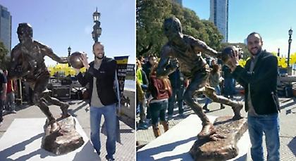 Άγαλμα ο Τζινόμπιλι (video)