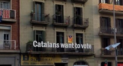 Φωνές ανεξαρτησίας στην Καταλονία πριν το δημοψήφισμα στη Σκωτία (pics)