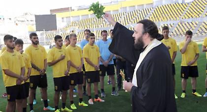 Αγιασμός στο «Κλεάνθης Βικελίδης» (pics)