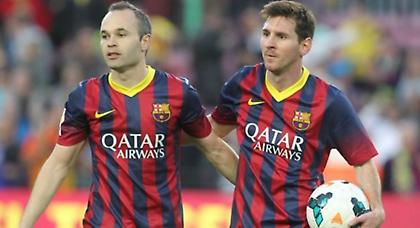 «Ταύροι» οι Μέσι και Ινιέστα