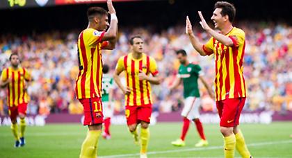 Μέσι-Νεϊμάρ και… γεια σας (video)