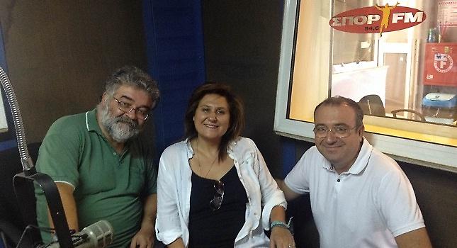Η Λένα Αλκαίου στον NovaΣΠΟΡ FM 94,6