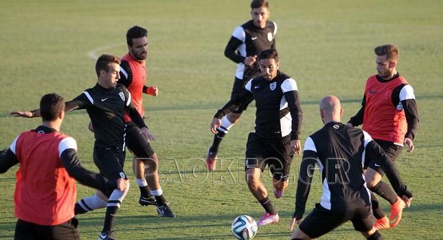 Προπόνηση με πολλά… μποφόρ στον ΠΑΟΚ (video)