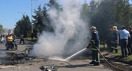 Εκτονώθηκε η ένταση στη Μεσογείων από τα επεισόδια των Ρομά (video & pics)