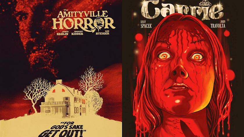 Εναλλακτικά εξώφυλλα για 13 ταινίες τρόμου