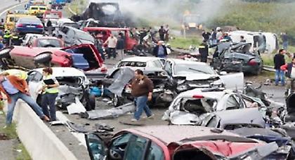 Σε σοβαρή κατάσταση οι τρεις τραυματίες της φονικής καραμπόλας στην Εγνατία