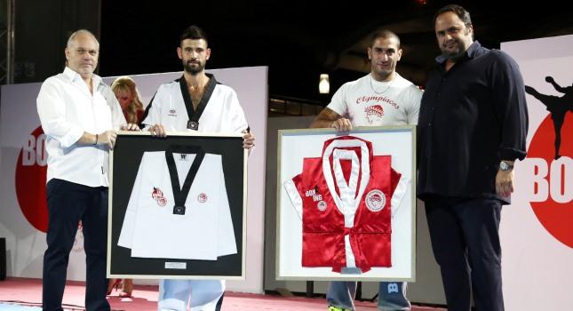 Εγκαίνια στα τμήματα πολεμικών τεχνών του Ολυμπιακού (pics)