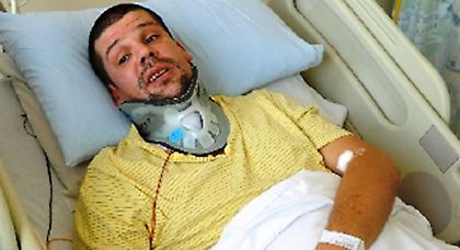 Έμεινε παράλυτος μετά από βολέ!