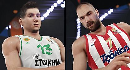 Διαμαντίδης και Σπανούλης στο NBA 2K15 (pics)