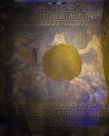 Εξαιρετικό ψηφιδωτό αποκαλύφθηκε στην Αμφίπολη