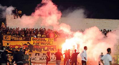 Συλλήψεις οπαδών στο Αίγιο