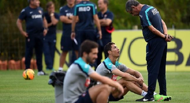 «Υπόκλιση» Σάντος σε Ρονάλντο