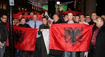 Πορεία στη σερβική πρεσβεία οργανώνουν Αλβανοί εξτρεμιστές