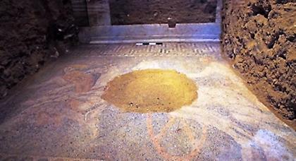 Η Περσεφόνη αποκαλύπτεται στο ψηφιδωτό της Αμφίπολης